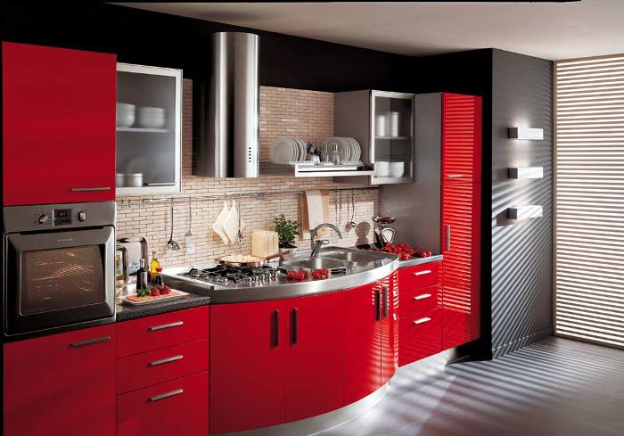 Red kitchen decor ideas