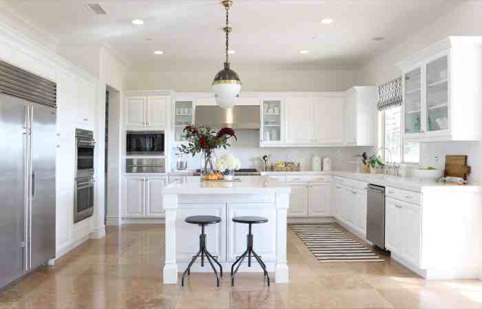 Decor for white kitchen