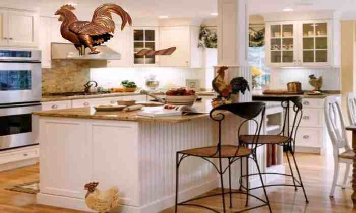 Rooster home decor kitchen