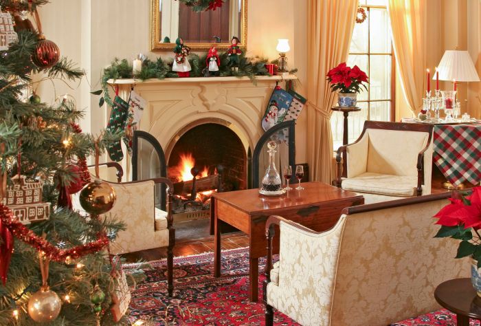 Christmas living room decor ideas