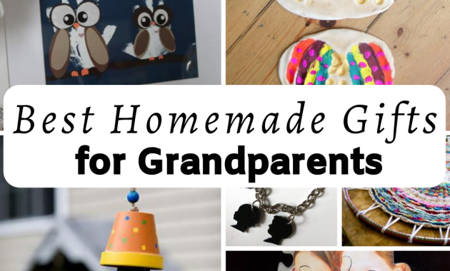 DIY Christmas Gifts for Grandparents