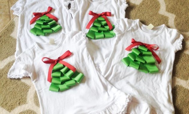 DIY Christmas Shirt Ideas Festive Designs