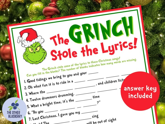 Diy grinch christmas game