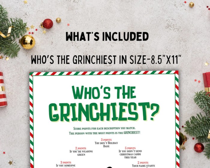 Diy grinch christmas game