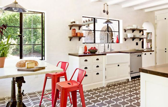 Red kitchen decor ideas