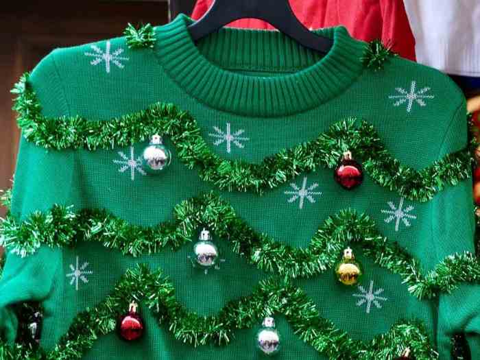 Homemade diy ugly christmas sweater ideas