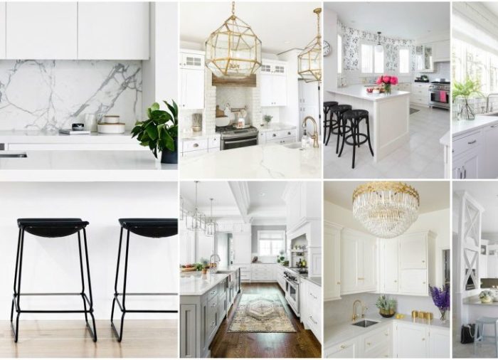 Decor for white kitchen