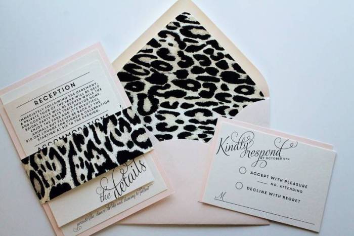 Animal print wedding guest dress