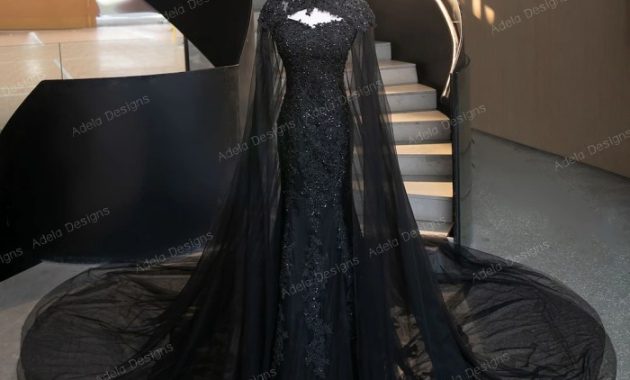 Black Mermaid Wedding Dresses A Modern Guide