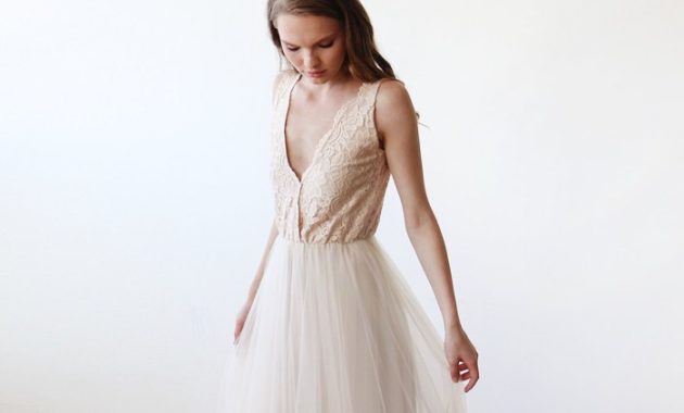 Champagne Tulle Wedding Dresses A Guide