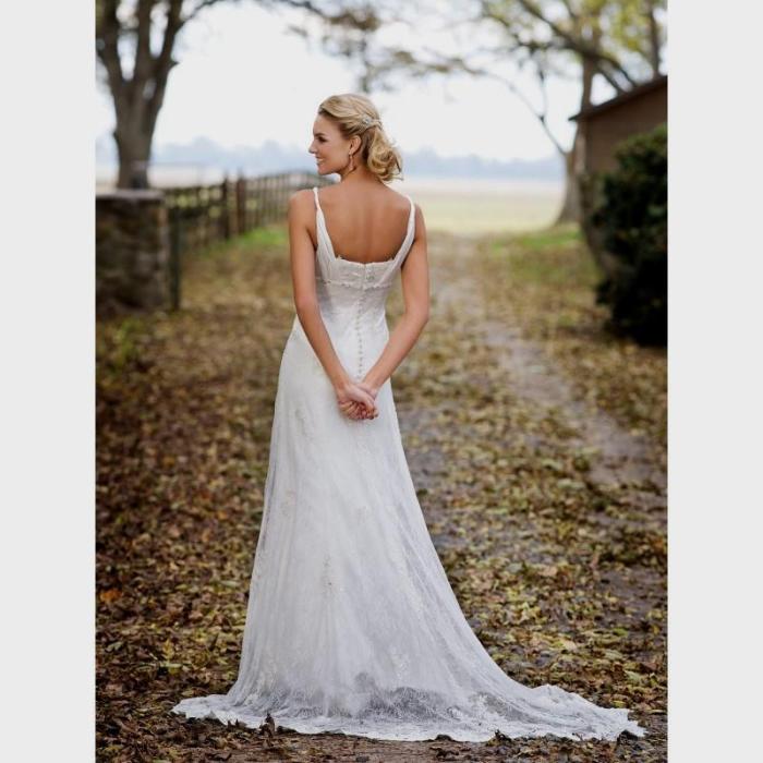 Best outdoor wedding dresses